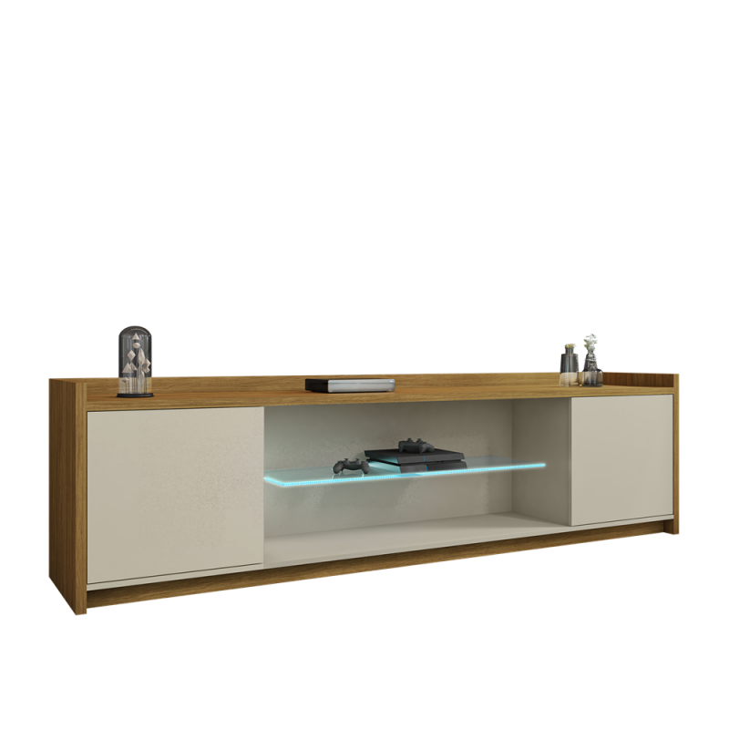 Rack Doha Off White Cinamomo 2075827 Bechara Móveis