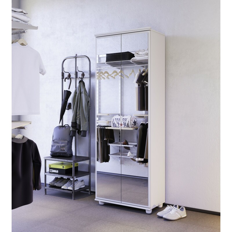 Sapateira Melissa Imcal 8819 Branco Portas Com Espelho