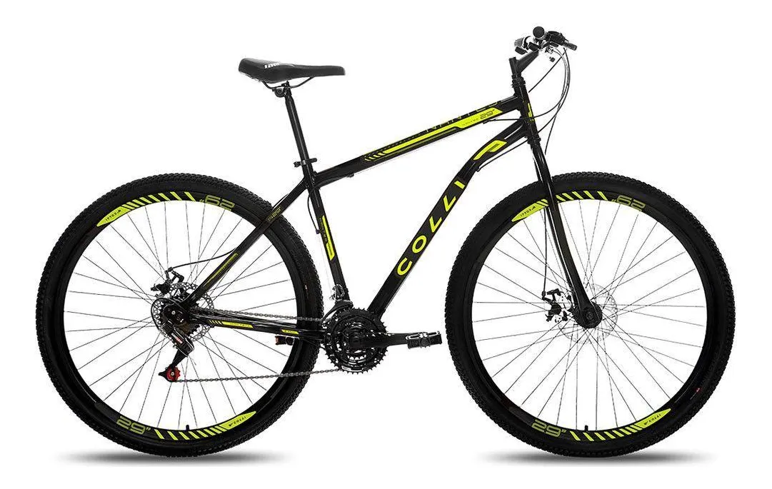 BICICLETA BIC ARO 29 COLLINA A.29 TM 17 ALU CAMBIO TRASEIRO