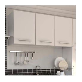 Armário Aéreo De Aço Venus Flat 1.20 Branco 87771 Cozimax