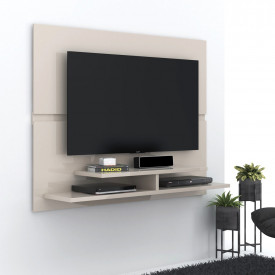 Painel Monaco New Off White 903286 Tv 50" Sala Estar Lukaliam 