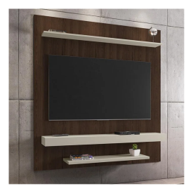 Painel Leme Nogal Off White 2076126 Bechara 