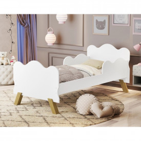 Mini Cama Angel Cambel Juvenil 1.50 x 0,70 Branco 304201