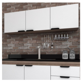 Armário Aéreo Em MDP Flamingo 1,50 Tamarindo Branco 100210 Cozimax