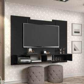 Painel TV 42 polegadas Mônaco Preto Fosco Cambel FORA DE LINHA
