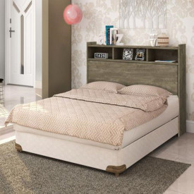 Cabeceira Box Melissa Cambel 1.60 Noce 106095