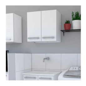 Armário Aéreo em Aço Vênus (para tanque 60) Branco - Cozimax