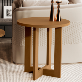 Mesa Lateral 8002 JB Bechara Nature Sala Estar Decoração