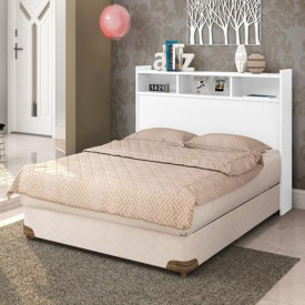 Cabeceira Box Melissa Cambel 1.40 Castanho 105978