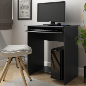 Mesa de Computador Prática Ej Preto 6320 Escrivaninha 