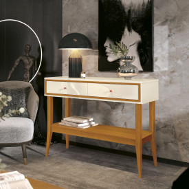 Aparador Bari Com Gavetas Off White Cedro 87613 EDN 