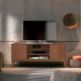 Rack Titan 3 Prateleiras Naturale 746130 EDN Móveis