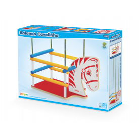 Balanço Cavalinho Junges cód.201 - Mdf