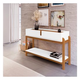 Aparador 2Gav Lizz Branco Cedro Casa D Moveis