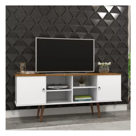 Rack Estrela 1,60 Branco Cumarú Patrimar