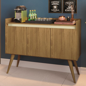 Buffet Gold 3 Portas Mel Pérola 1175 Primus Móveis