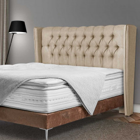 Cabeceira Box Queen Atlanta 1,60 Bege GR A 2/38 Atraente