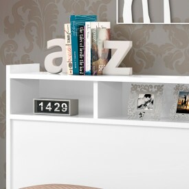Cabeceira Box Melissa Cambel 1.40 Branco