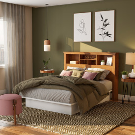 Cabeceira Casal Havana 1,40 Tebarrot Moveis Mel Quarto