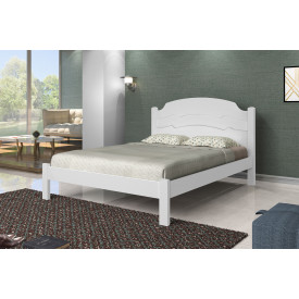 Cama Casal Iris Flex Cambel Branco/Preto/Branco 302703 MDF