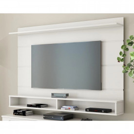 Painel Marte 1.80 Tebarrot Off White TV 65 Sala de Estar