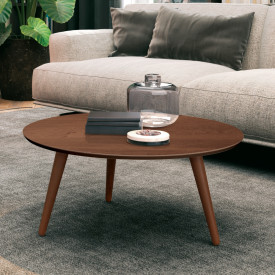 Mesa de Centro Grace Naturale Pé em Madeira 146425 EDN