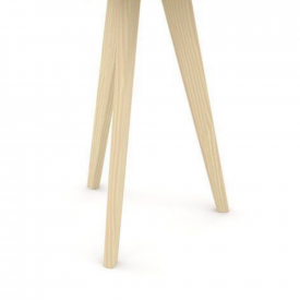 Mesa Lateral Liv Branco Soft/Natural 51418 Matic Móveis Quarto Infantil