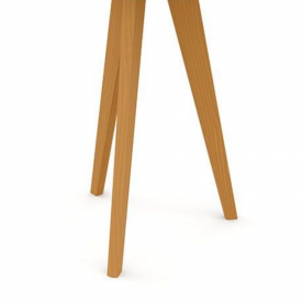 Mesa Lateral Liv Cinza Eco Wood 51414 Matic Móveis Quarto Infantil