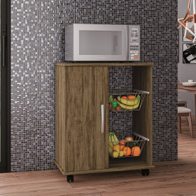 Fruteira Ianá 1 Porta Amêndoa Wood Primus Móveis