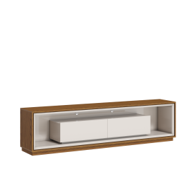 Painel Classic Com Rack Opera 1.8 Off White Freijo Imcal