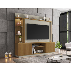 Home Atlanta LED Cinamomo Off White Ripado 2075560 Bechara 