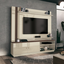 Home Royal Off White Naturale 35364 com rodízios EDN Móveis 