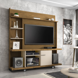 Home Taurus Cinamomo Off White Ripado Rodízios 2075543 Bechara 