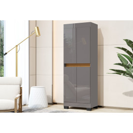 Multiuso Lavanderia C 2 Portas Gael Cinzal Mel  Primus Móveis 