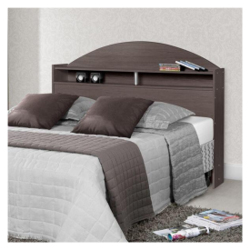 Cabeceira Casal 1,40 Arco Noce Tebarrot Box Cama Ofertamo