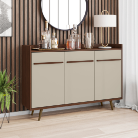 Aparador Buffet Quartzo Madeira Off White 2076078 Bechara 