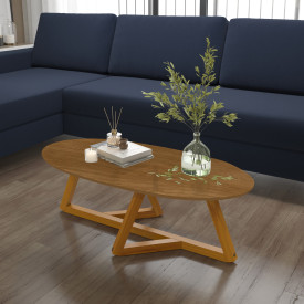 Mesa de Centro Oval Classic Tebarrot  Nature Sala