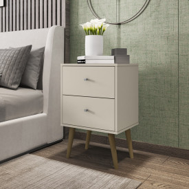 Modulo Mesa Cabeceira 450 2015 Bechara Off White 2075265 Quarto