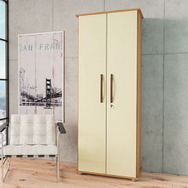 Multiuso Lavanderia C 2 Portas Cordoba Mel Perola Luxo Primus Móveis