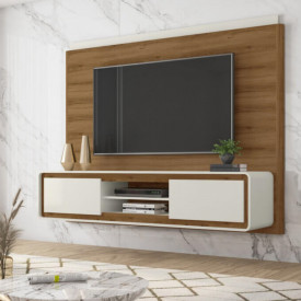 Home Channel 1.94 TV 70" Nature Off White 03040NW Fabrimóveis