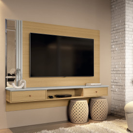 Painel Arezzo Espelho com Bisotê Fendi Freijó 782195 Nobre EDN