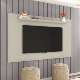 Painel Elegant Off White TV 65 2075719 Sala Estar Bechara 