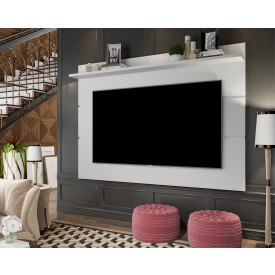 Painel Vivare C 1 Prateleira 1.8 New Branco Acetinado Giga Moveis