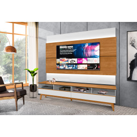 Painel Wall Limit 2.18 Branco Nature Tebarrot  Sala  