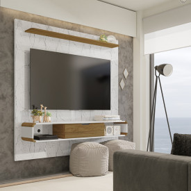 Painel Lisboa 1 Porta Carrara Cinamomo TV 65 2075770 Bechara 