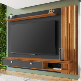 Painel Hanôver Preto Fosco Nature 2076262 Bechara FORA DE LINHA