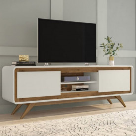 Rack Channel TV 70" Nature Off White 03060NW Fabrimóveis