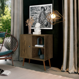 Mesa de Apoio Duna Nogal 13725 Pés em Madeira EDN 