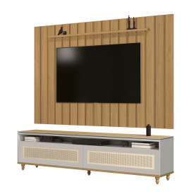 Rack Hanover 2.20 Fendi Freijo Nobre Sala EDN MOVEIS FORA DE LINHA