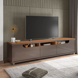 Rack Jersey 1.8 1 Gavetas Cedro Azul Cobalto Casa D Móveis